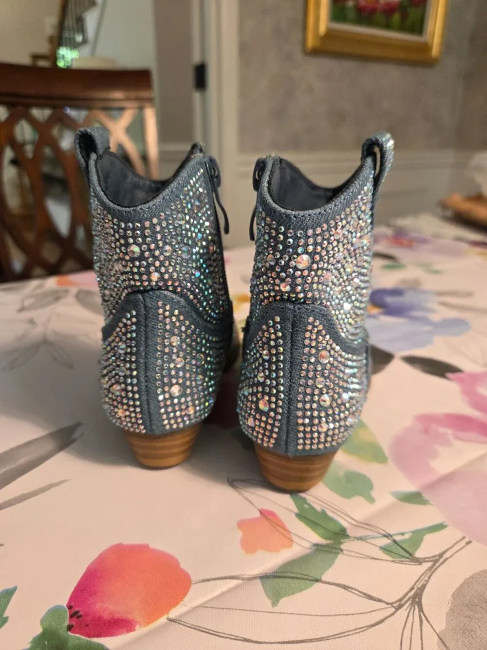 Forever Link Little Girl Rhinestone Boots